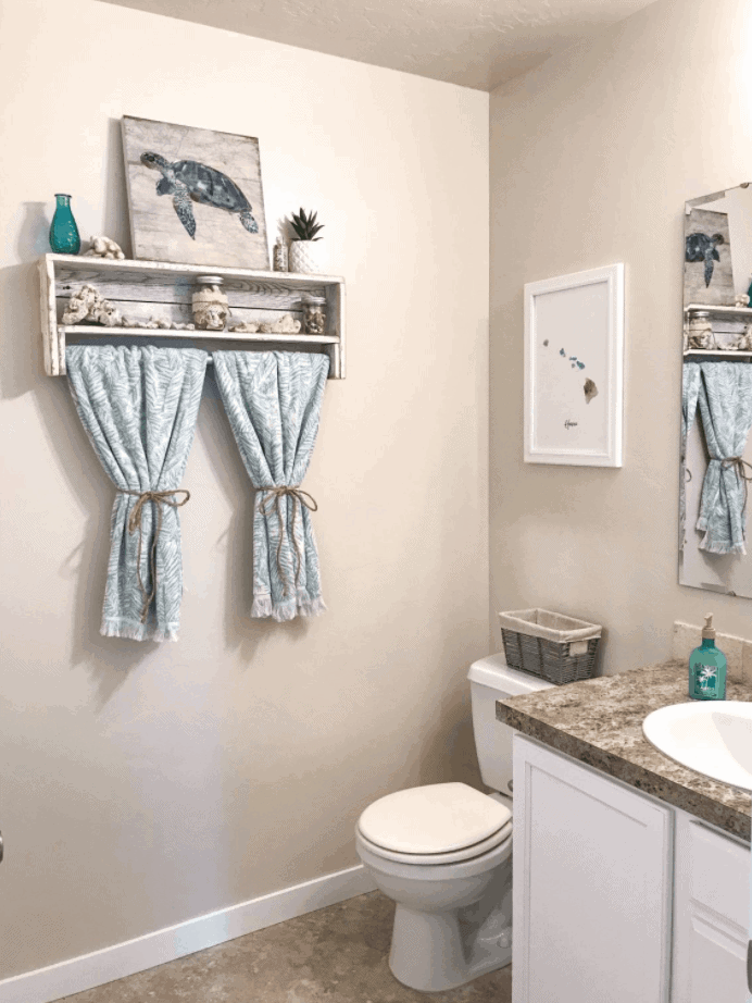 27 DIY Beach Bathroom Décor Ideas
