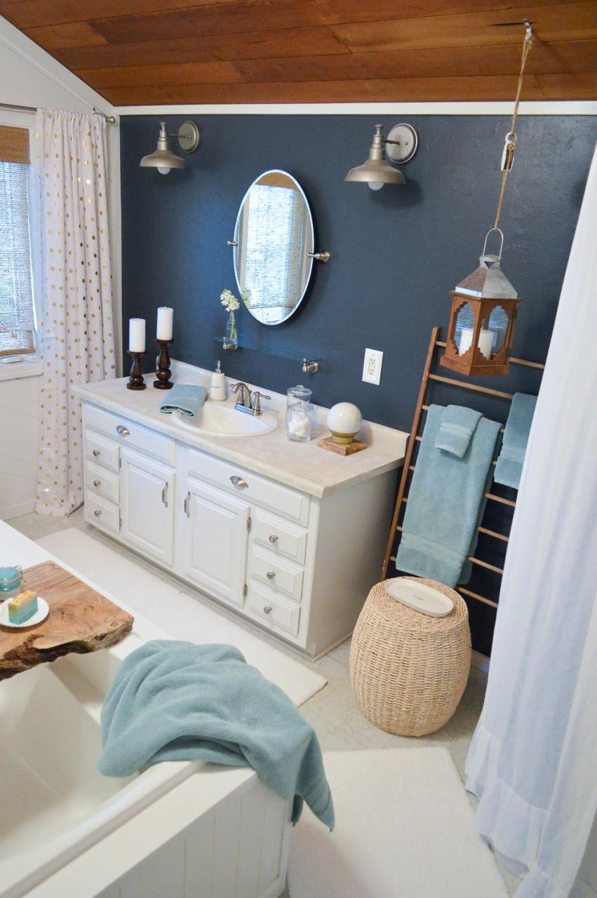 Aqua Summer Bathroom Refresh