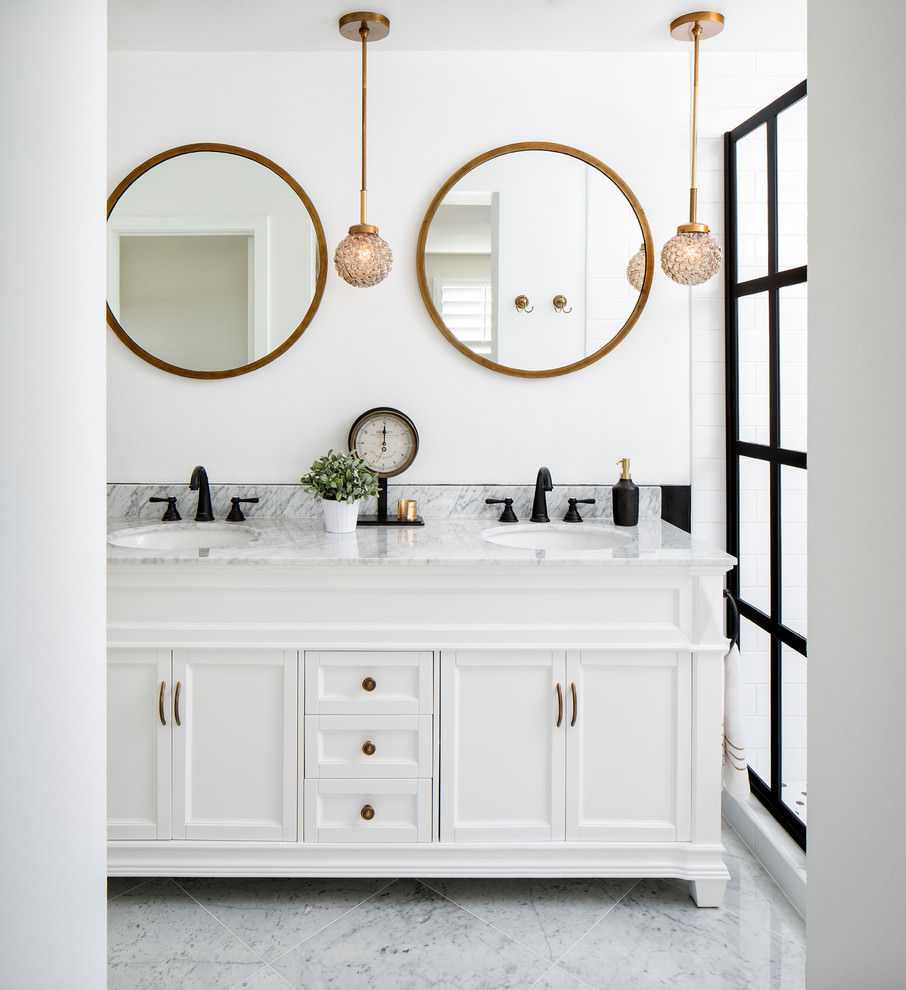 23+ Black and Gold Bathroom Designs, Decorating Ideas Design Trends