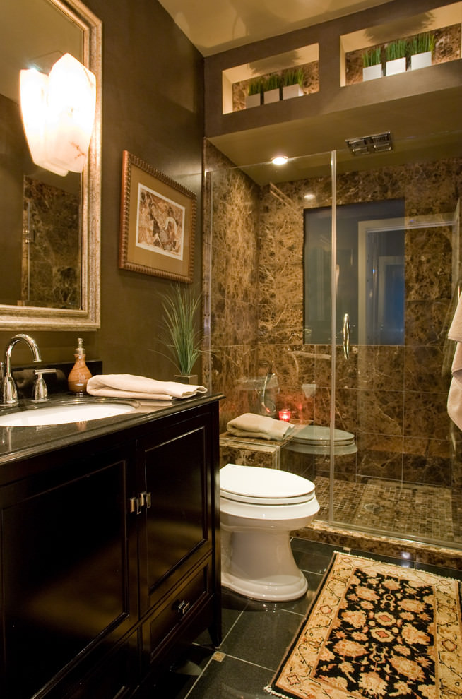 23+ Brown Bathroom Designs, Decorating Ideas Design Trends Premium