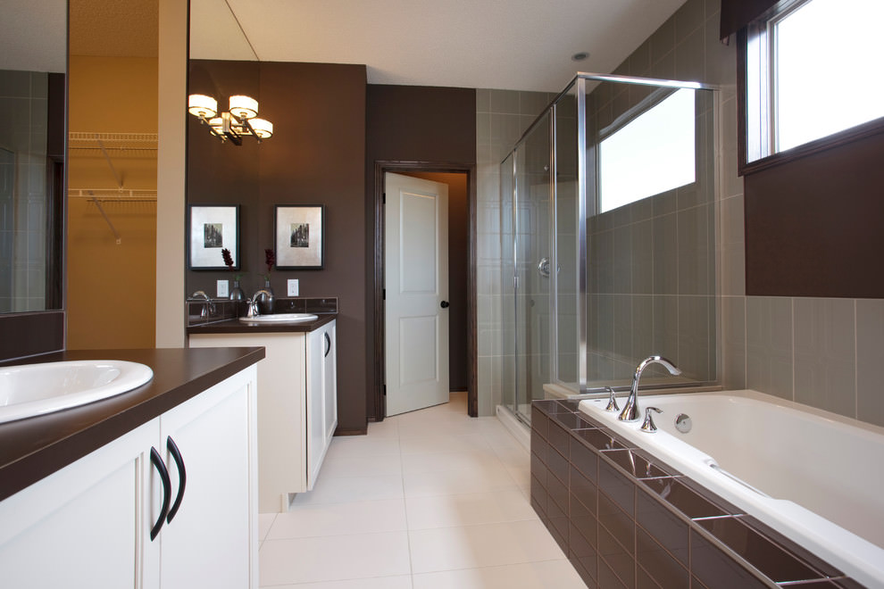 23+ Brown Bathroom Designs, Decorating Ideas Design Trends Premium