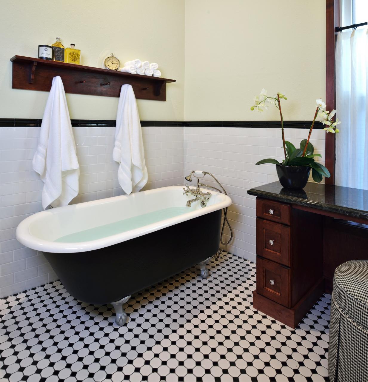 BEFORE & AFTER This VintageInspired Master Bathroom Is An Instant