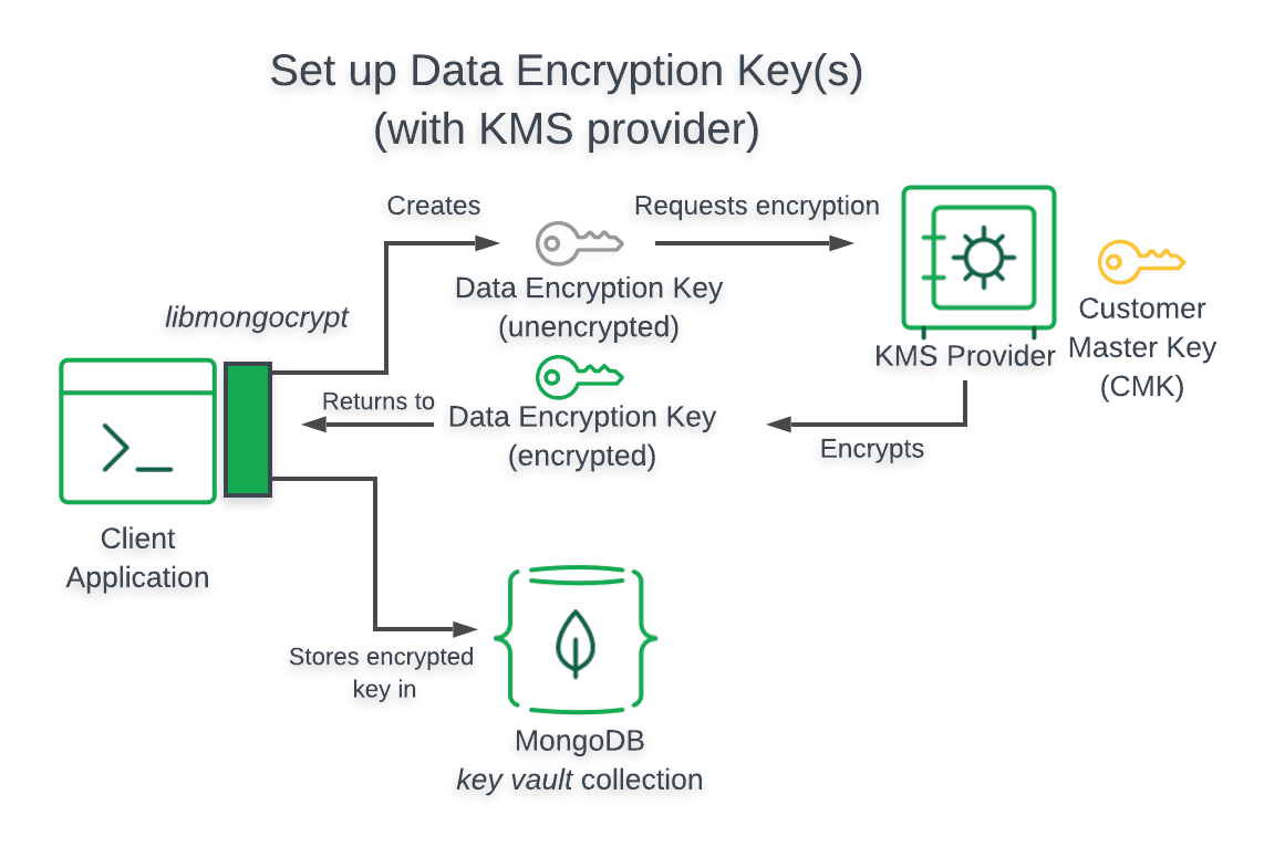 ClientSide Field Level Encryption Use a KMS to Store the Master Key