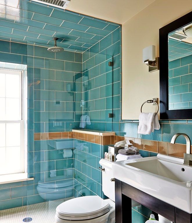18+ Turquoise Bathroom Designs, Decorating Ideas Design Trends