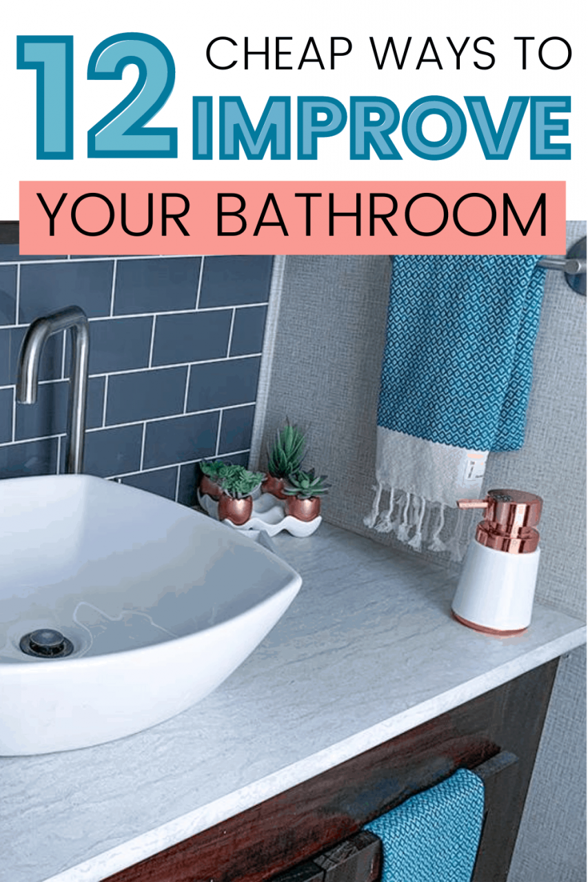 12 Cheap bathroom remodel ideas you want to see Learn to create