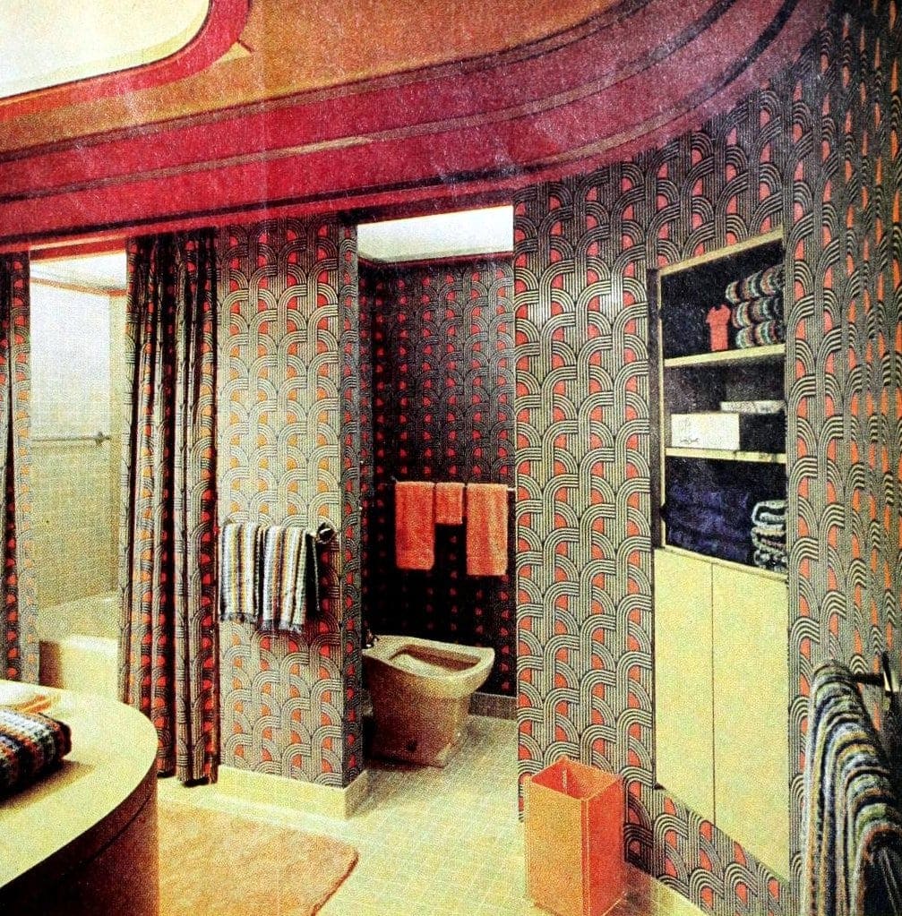 Fantastic retro 1970s bathroom decor styles & ideas Click Americana