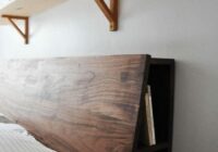 DIY headboards with secret storage the best ideas for storage in small