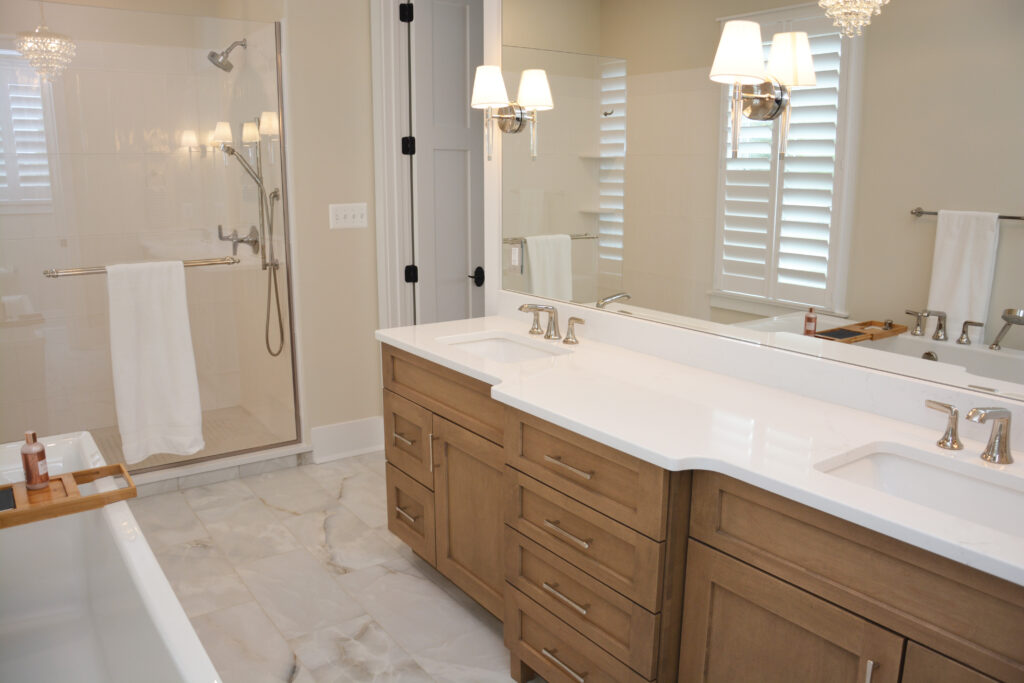 Relaxing, Luxurious Master Bathroom Remodel Annapolis