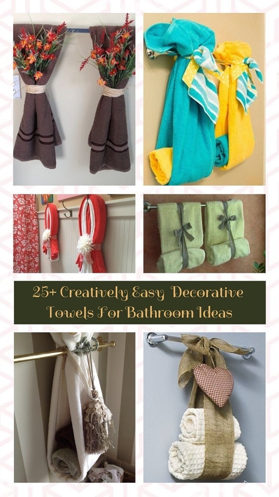 How to Make Decorative Bathroom Towels Semis Online