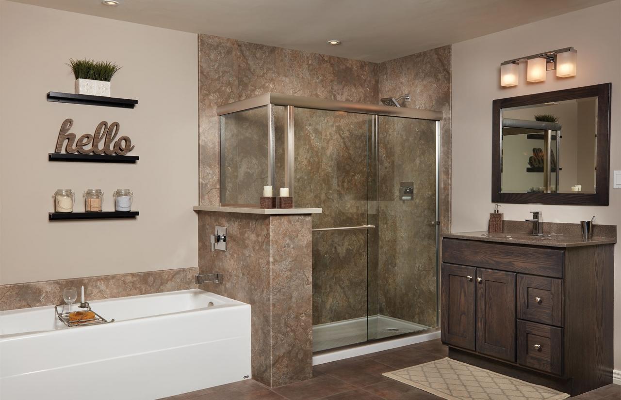 Desert Stone Rustic Bathroom Design Bathroom Remodeling ReBath