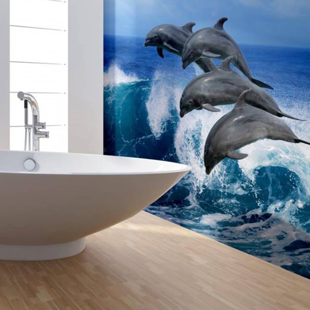 Dolphin Shower & Bathroom Wall Panel Igloo Surfaces
