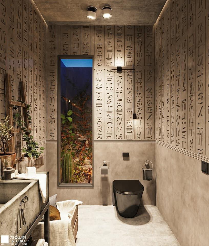 Egyptian Style Bathroom Ideas