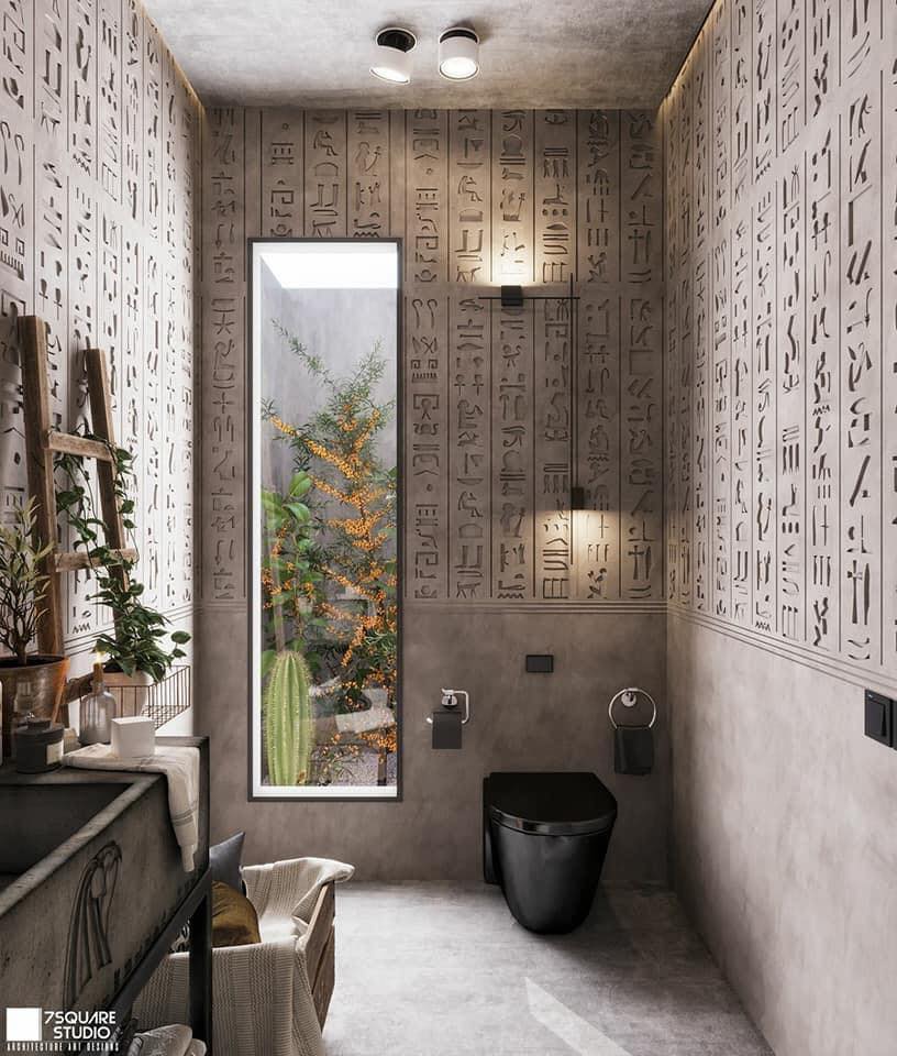Egyptian Style Bathroom Ideas
