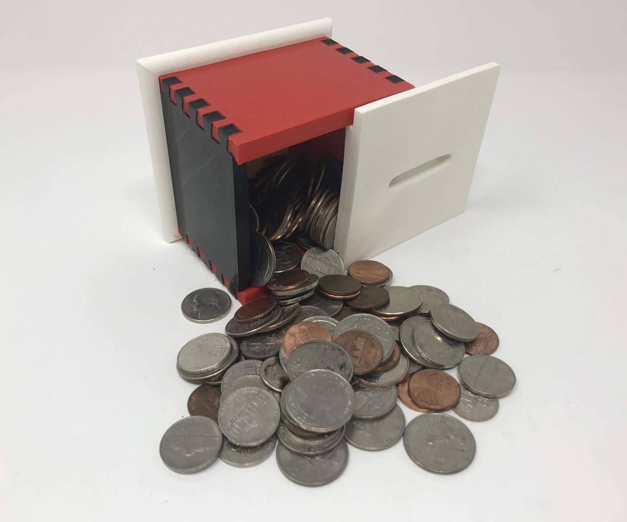 Simple Secret Box II Coin Bank 3 Steps (with Pictures) Instructables