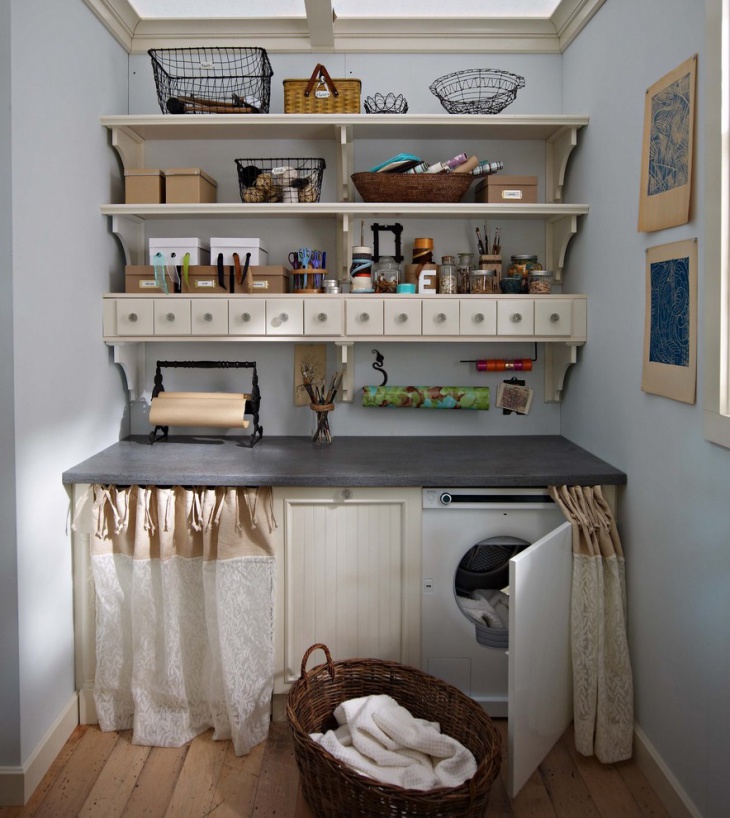 16+ Laundry Room Shelving Designs, Ideas Design Trends Premium PSD
