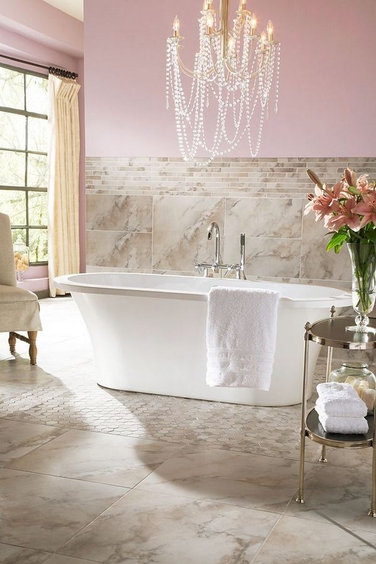 Feminine Bathroom Design Ideas to Inspiring Your New Oasis