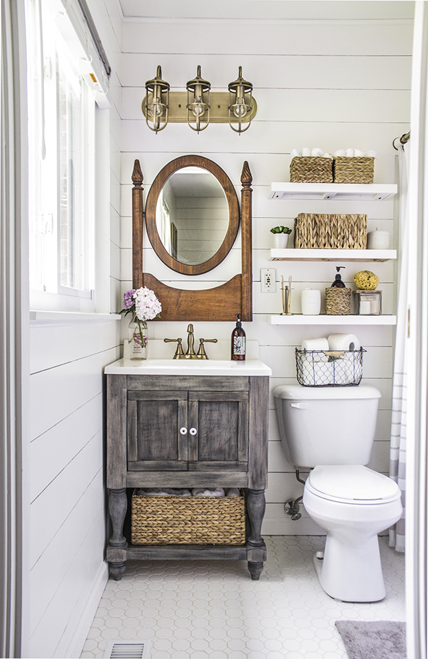 15 Farmhouse Style Bathrooms full of Rustic Charm Making it in the