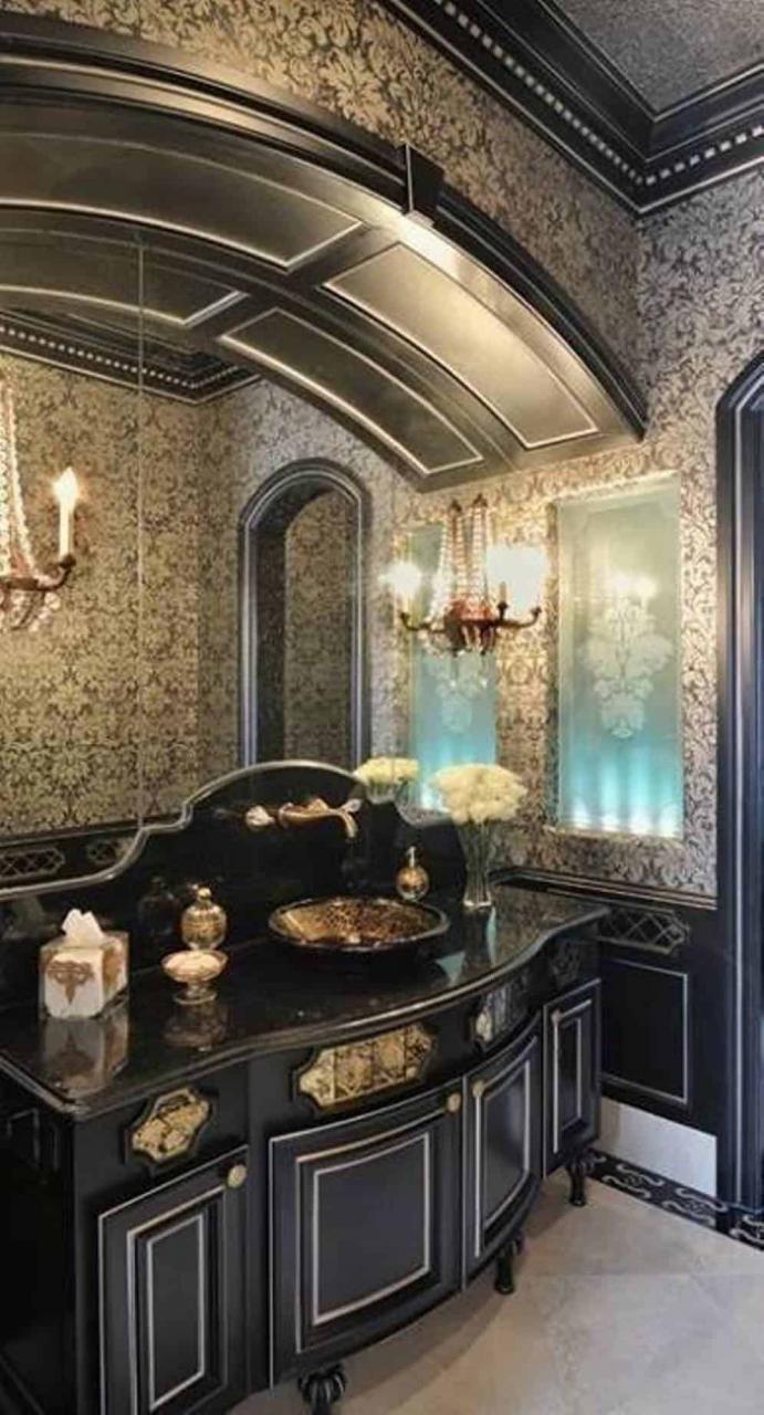 Home decor trends 2017 Gothic bathroom HOUSE INTERIOR
