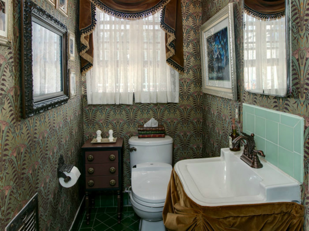This Bathroom Captures the Spirit Disney's Haunted Mansion Disney News