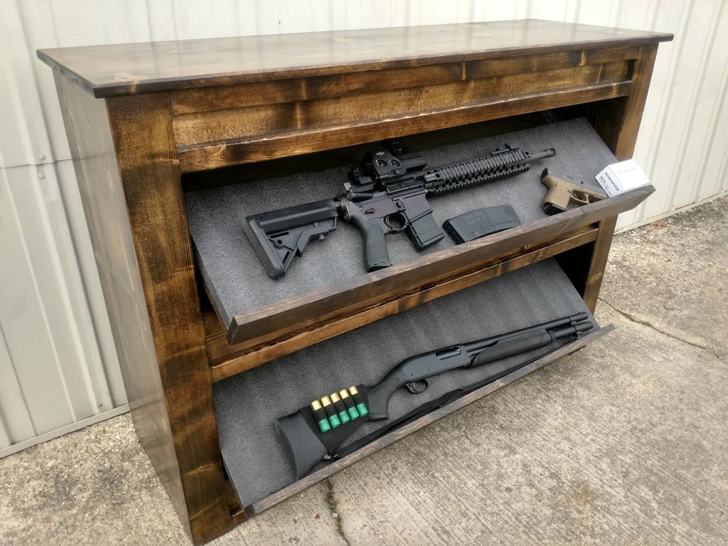 Drop Down Hidden Gun Concealment Shelf Liberty Home Concealment