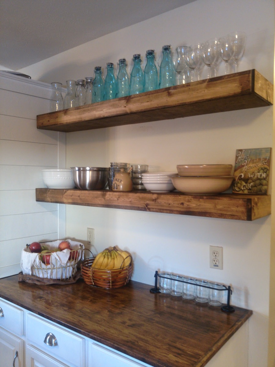 Ana White Floating Shelves DIY Projects
