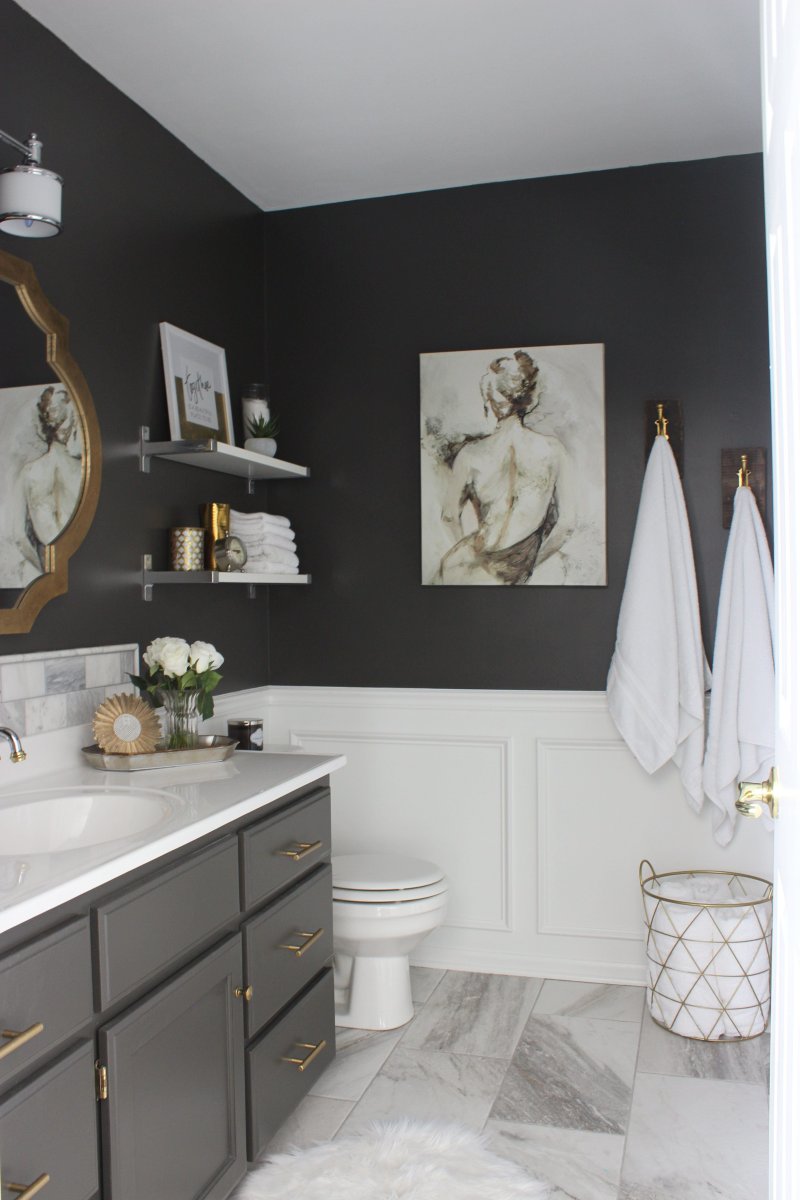 Our Sexy Master Bathroom & all the details