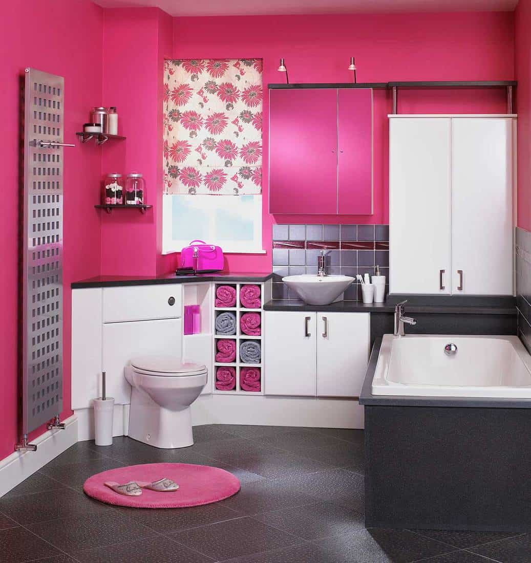 27 Pink Bathroom Ideas [Including Photos] Home Decor Bliss