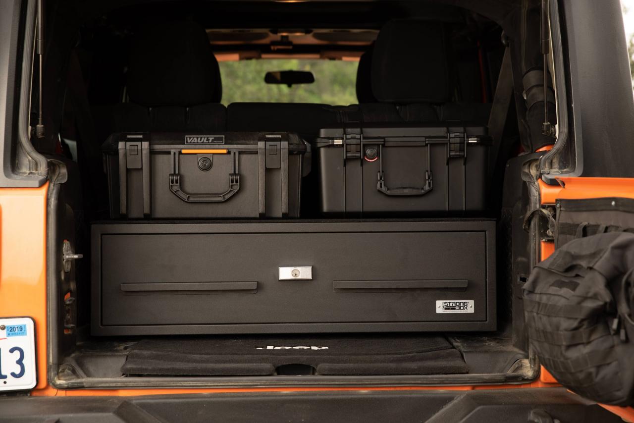 Jeep Wrangler Storage Options — BOSS StrongBox