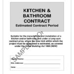 Bathroom Renovation Contract Template 10+ Examples, Format, Pdf