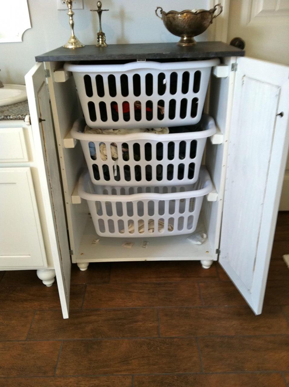 9 DIY Laundry Basket Dresser Ideas To Get Ultra Organized