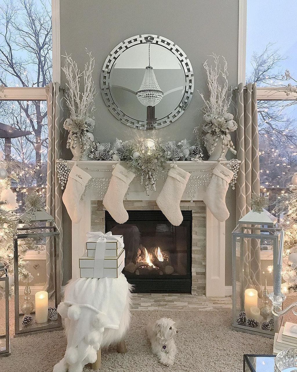 Lovely Winter Wonderland Home Decoration Ideas Look Beautiful 01