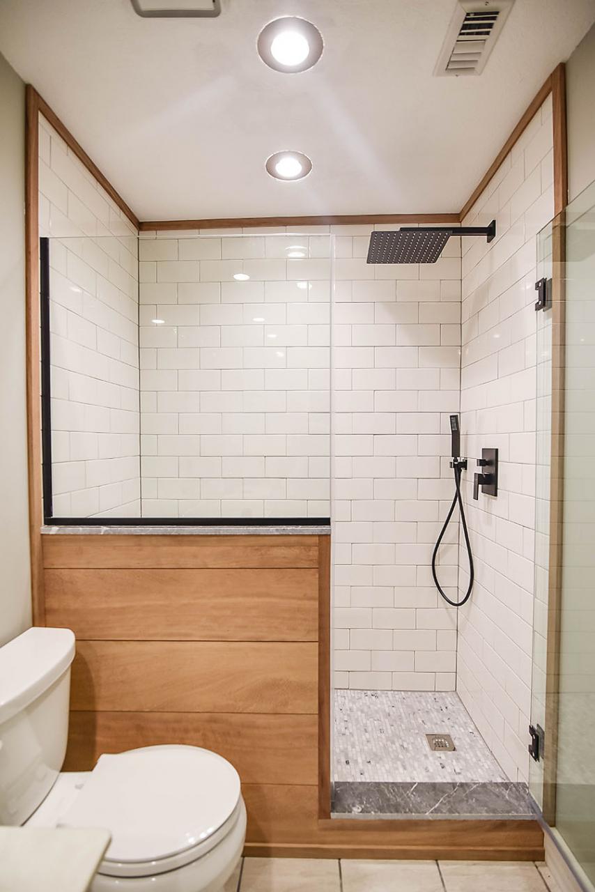 Master Bathroom Renovation Converting a Bathtub into a Walk In Shower