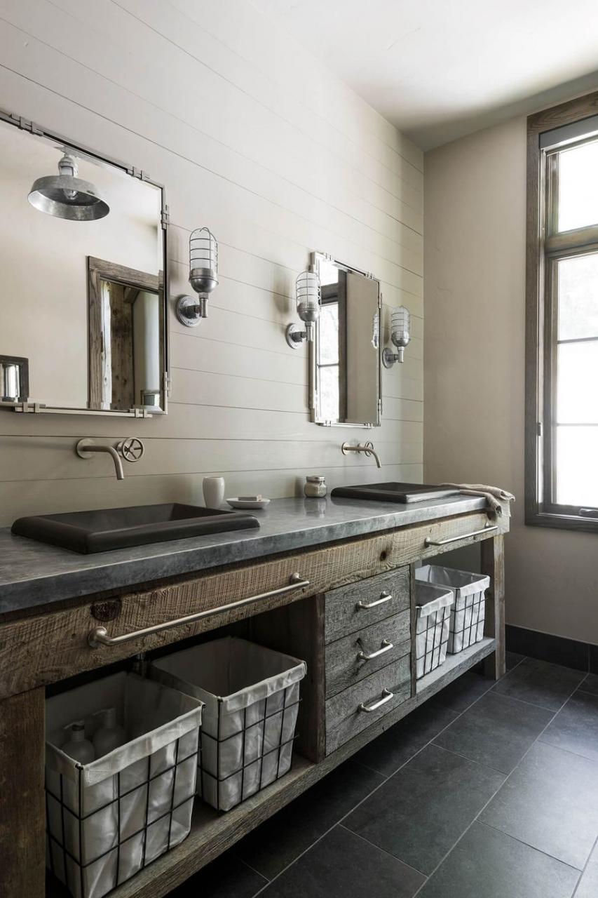 23 Best Industrial Bathroom Decor Ideas and Trends