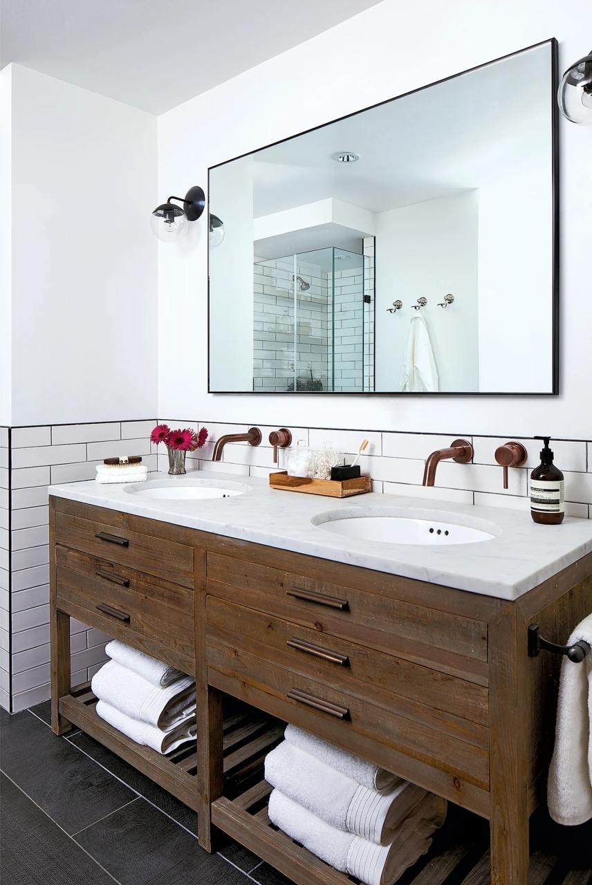 Mixing Metals is the Bathroom Trend You Need to Try Washingtonian
