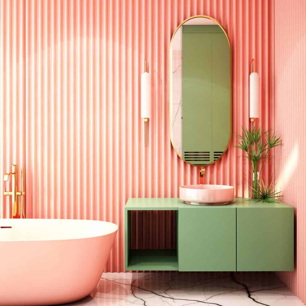 27 Pink Bathroom Ideas [Including Photos]