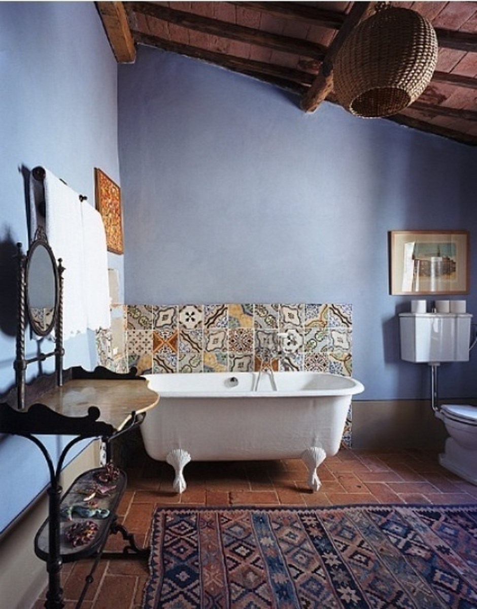25 Awesome Bohemian Bathroom Design Inspirations