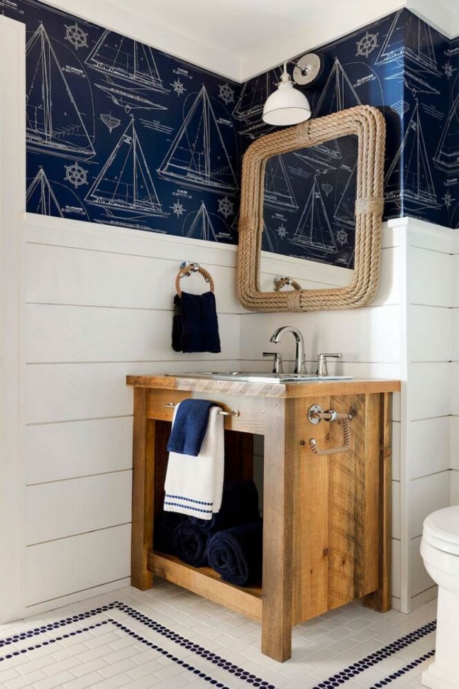 19 Classic Nautical Bathroom Decor Ideas