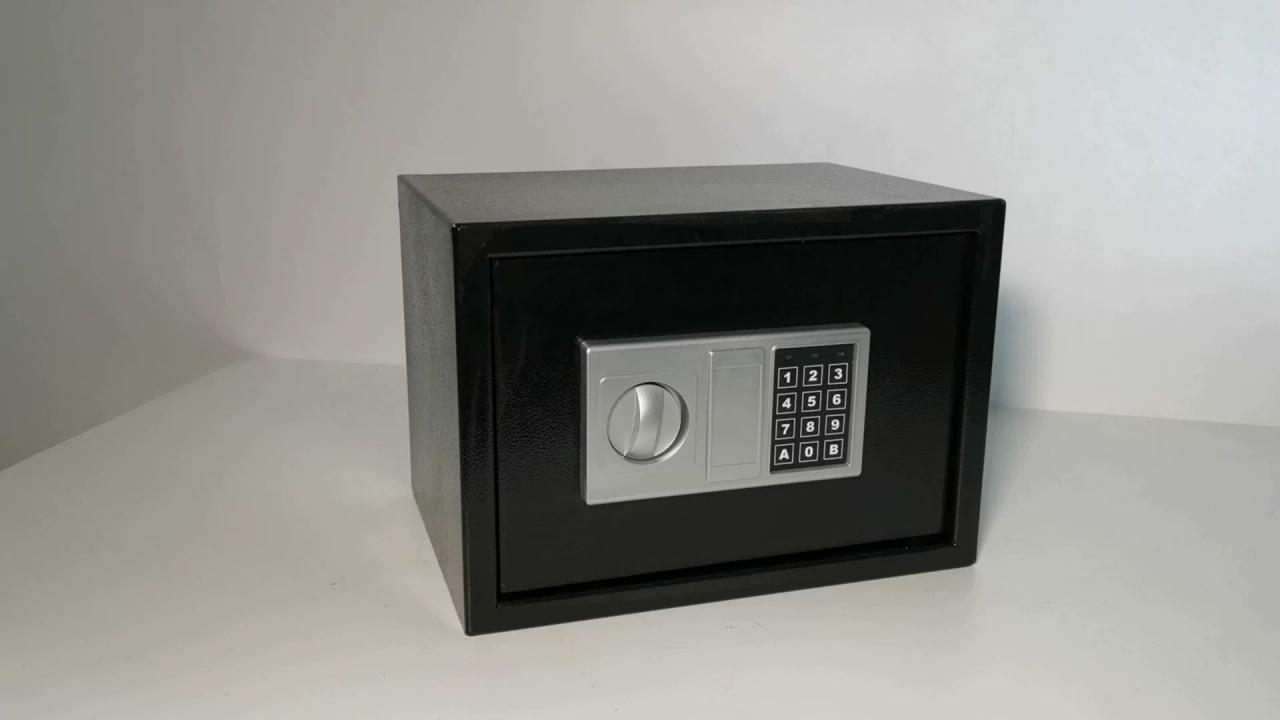 High Security Electronic Office Digital Secret Money Storage Safe Box