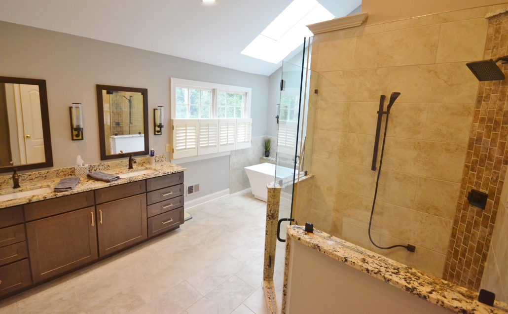Master Bath Remodel West Chester, PA, Designed by Steve Vickers