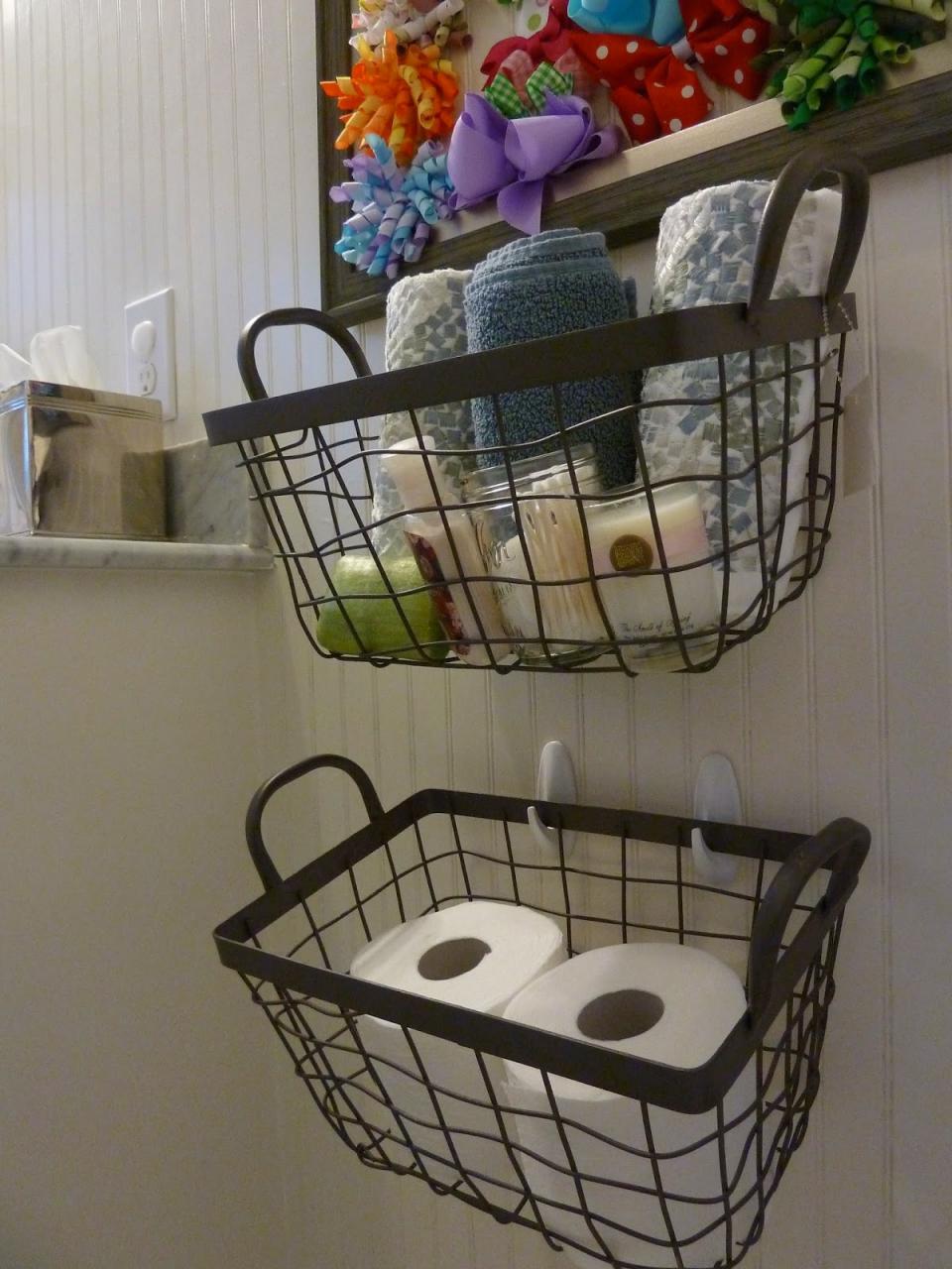 Call to Order Bathroom Baskets