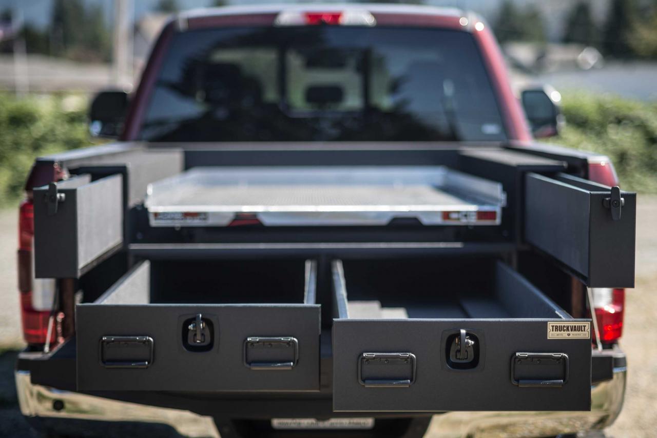 Ford F250 Pickup Bed Storage TruckVault