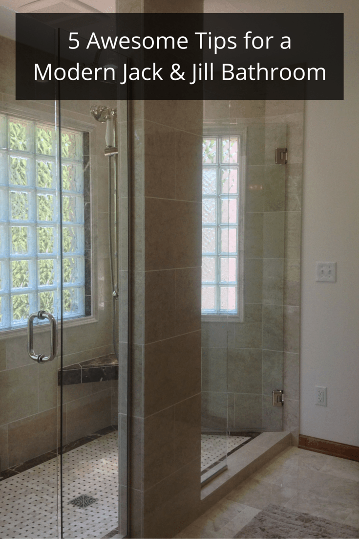 5 Tips for a Modern Jack and Jill Bathroom Remodel in Powell Ohio