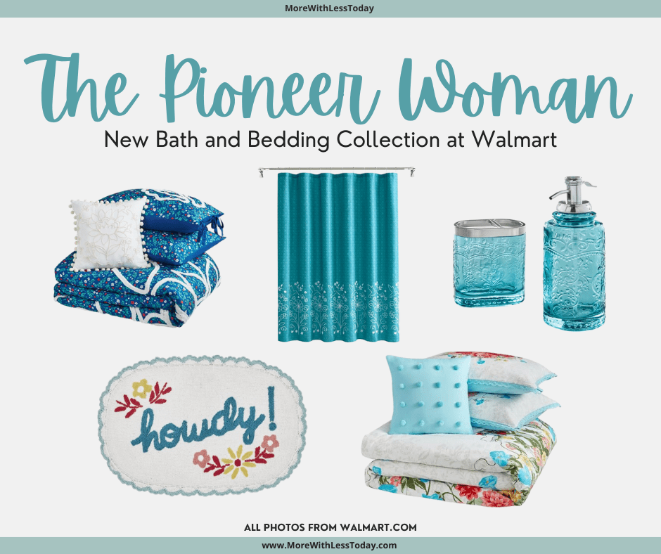 The Pioneer Woman's Bath and Bedding Collection at Walmart