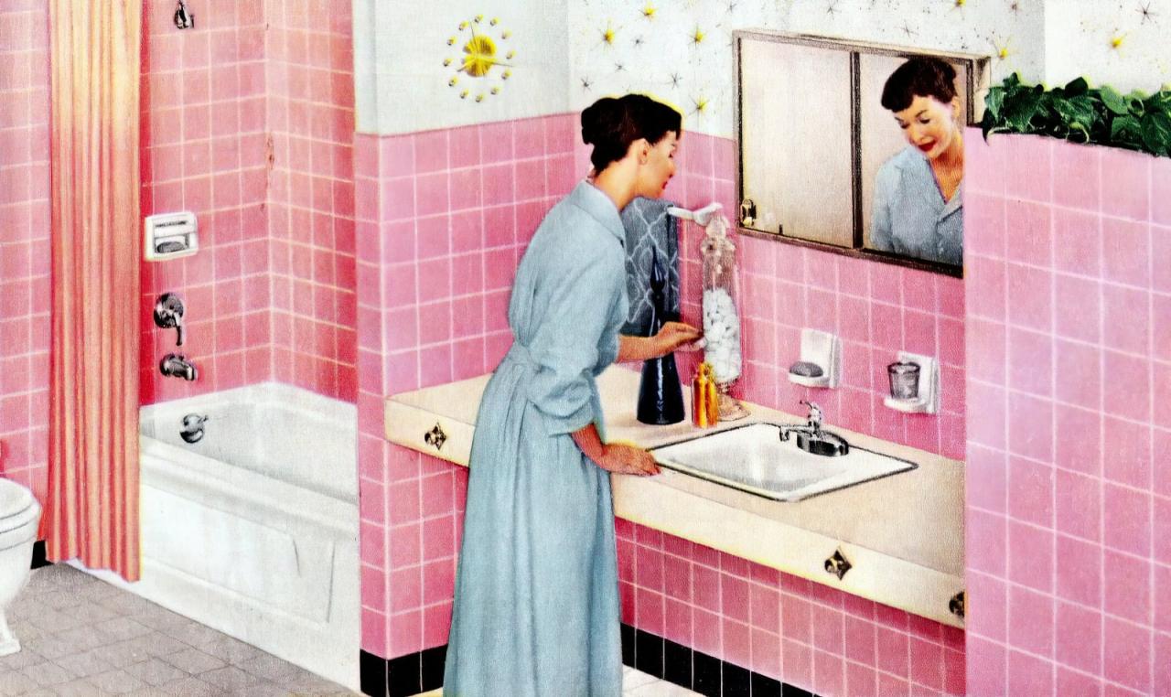 Pink And Blue Tile Bathroom Decorating Ideas 13 Ideas To Decorate A