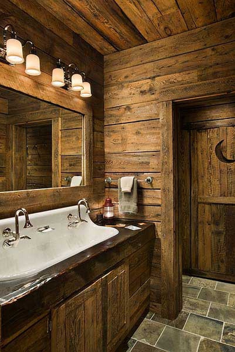 15 Great Rustic Bathroom Designs The OwnerBuilder Network