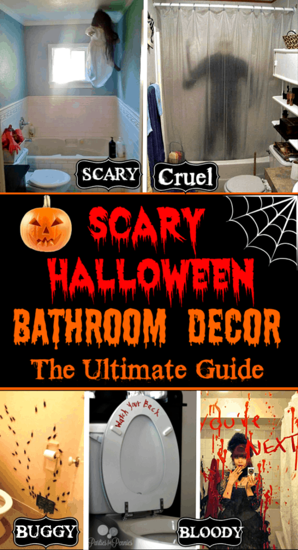 Halloween Bathroom Decorations That'll Scare The Crap Out Of Them