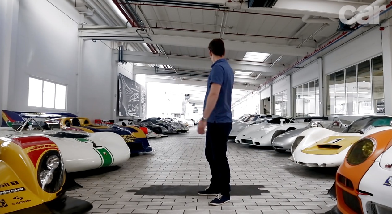 Video Inside Porsche's secret warehouse