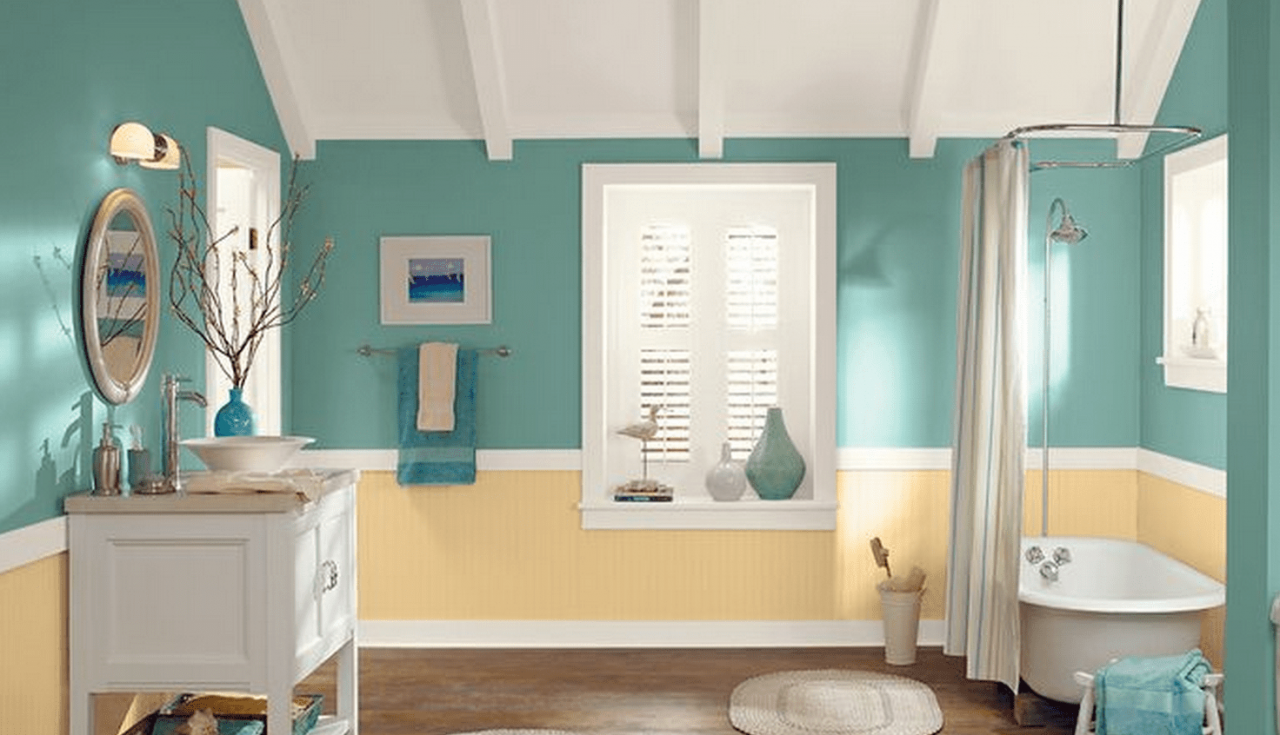 7 Colors That Work Well for Painting a Bathroom