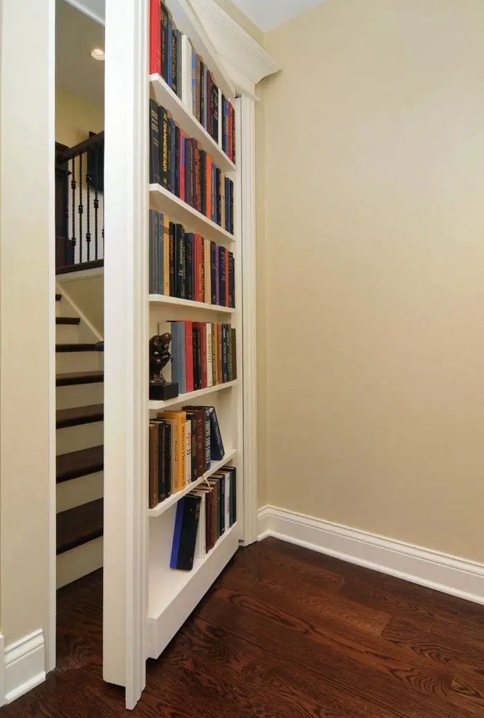 Turn a bookcase into a secret door DIY projects for everyone!