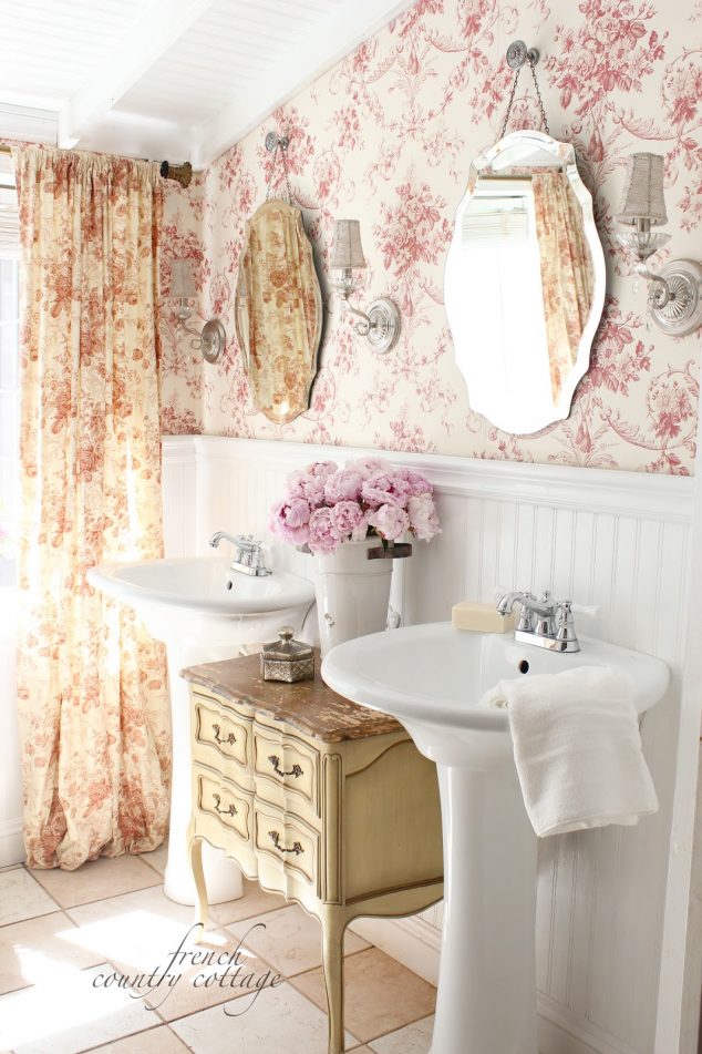16+ French Country Style Bathroom Ideas That You Can't Miss Today